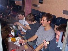 met meeer hapjes in de trein