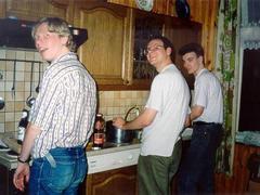 Ehhh, mot ter gin bier in?

yep, geen leven zonder bier!